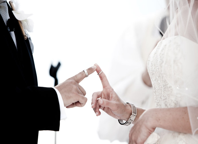 jewish wedding ring ceremony