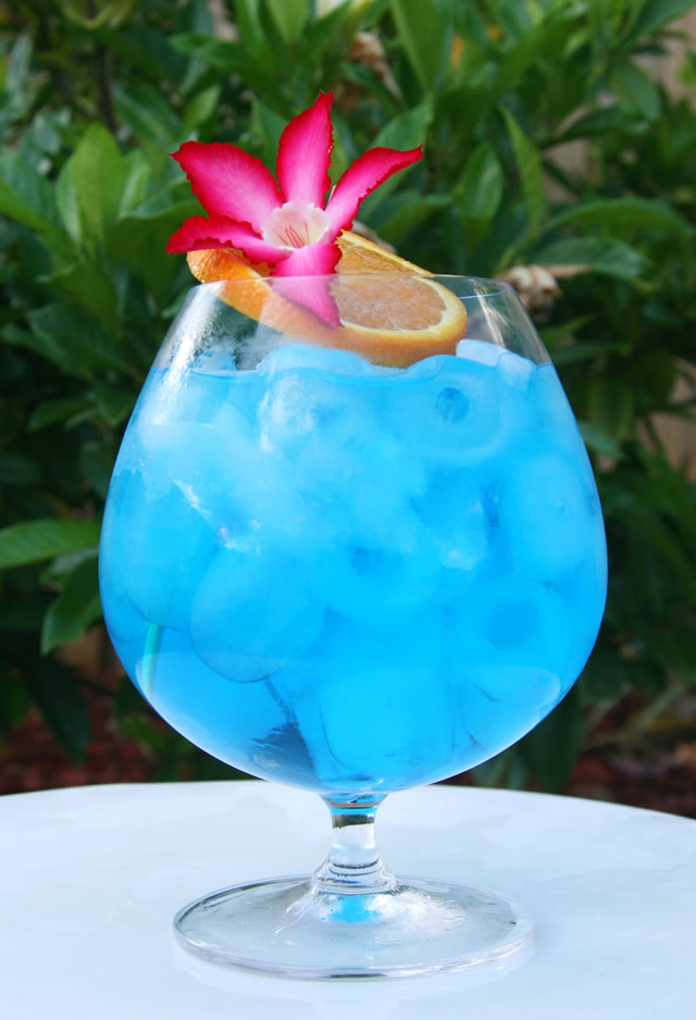 Blue Curacao Margarita
