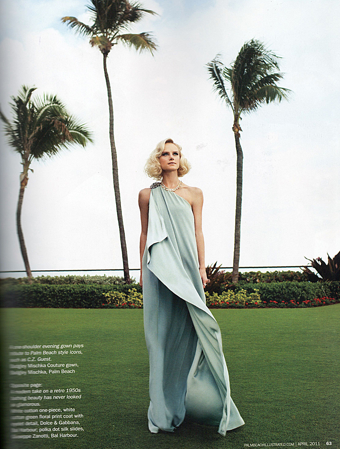 Palm Beach Illustrated Breakers' Fashion Feature
