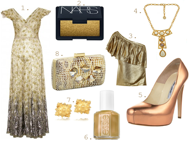 Gold Glam: Metallic Must-haves