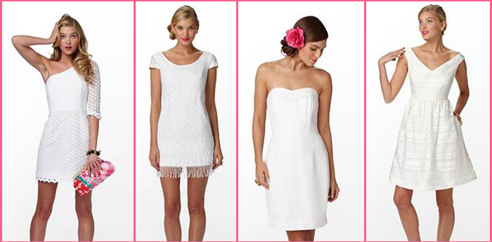 Lilly Pulitzer’s White Dress Collection 