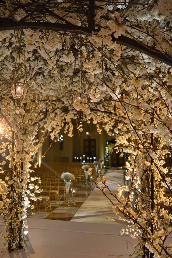Cherry Blossom-Inspired Wedding at The Breakers