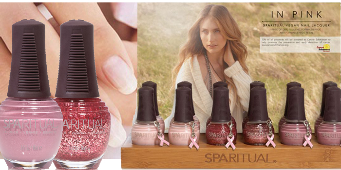 SpaRitual In Pink nail lacquers