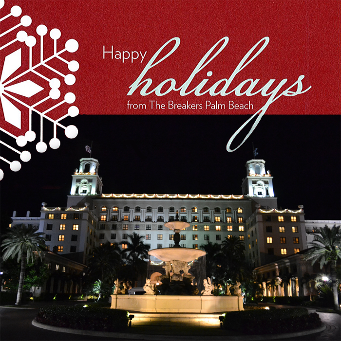 Happy Holidays from The Breakers