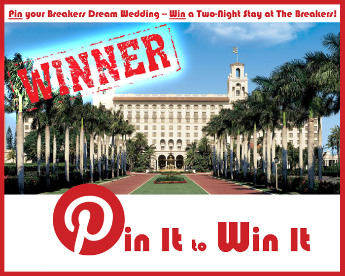 The Breakers Pinterest Contest Winner