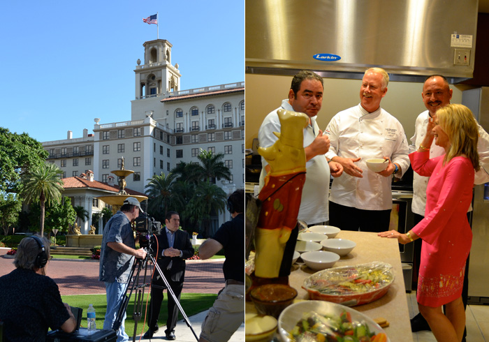 Celebrity Chef Emeril Cooks with Breakers’ Chefs, Dines in HMF