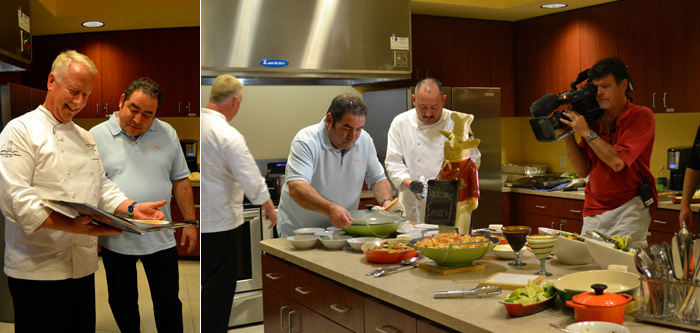 Celebrity Chef Emeril Cooks with Breakers’ Chefs, Dines in HMF