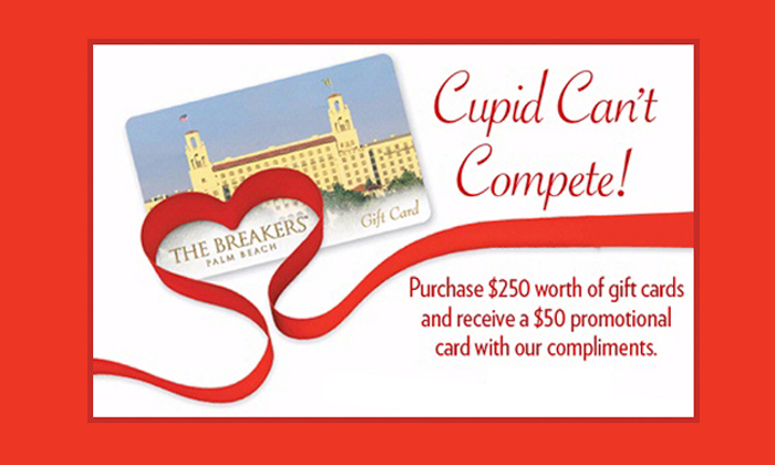 Gift Card to The Breakers