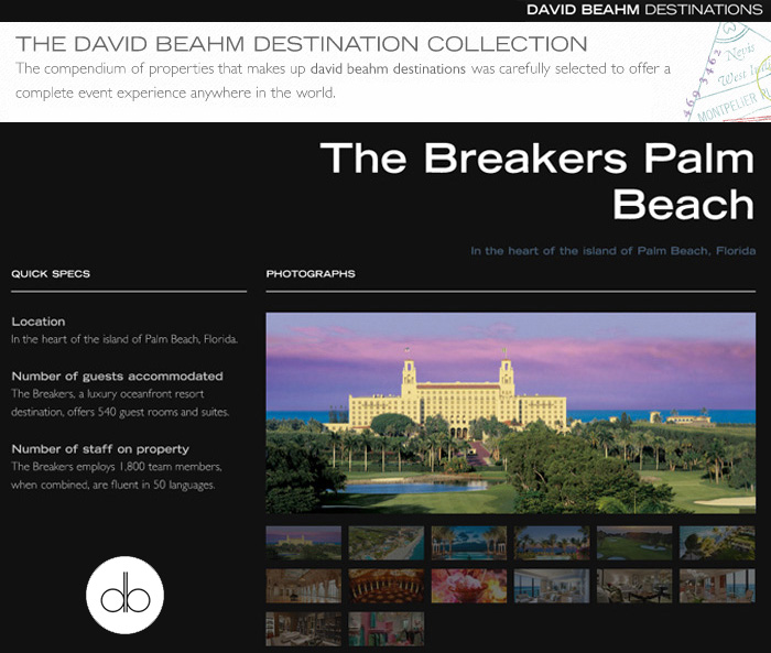 Breakers Named to David Beahm Destination Collection