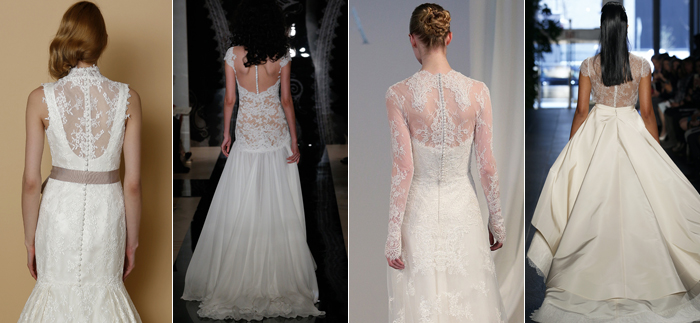 Wedding Gown Trends for 2014: Dramatic Backs