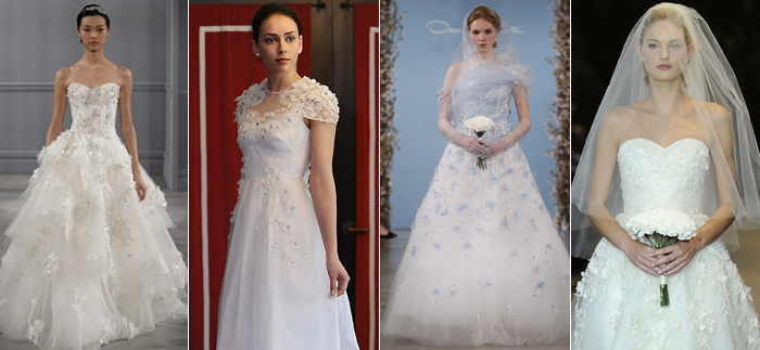 Wedding Gown Trends for 2014: Appliques