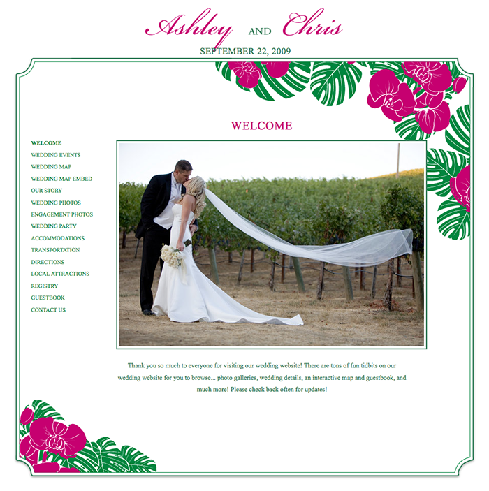 Wedding Website 101