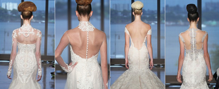 Bridal Fashion Week Fall 2014 | Dramatic Backs 