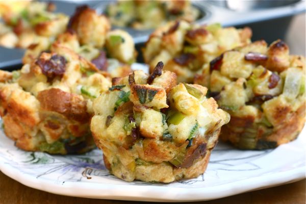 Thanksgiving Leftovers: Stuffing Muffins