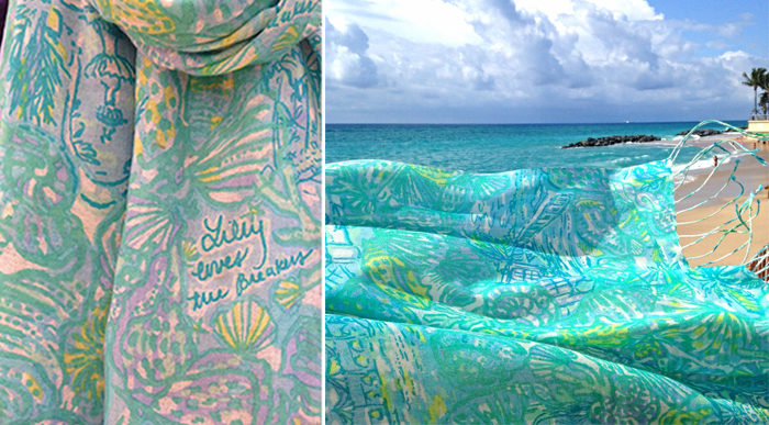 The Breakers’ exclusive Lilly Pulitzer Murfee Scarf