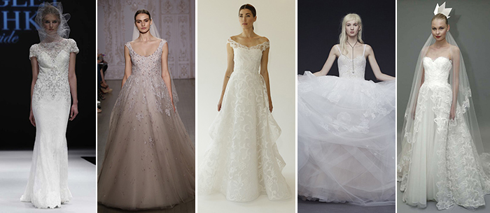 Bridal Fashion Week: Fall 2015 Wedding Gown Inspiration