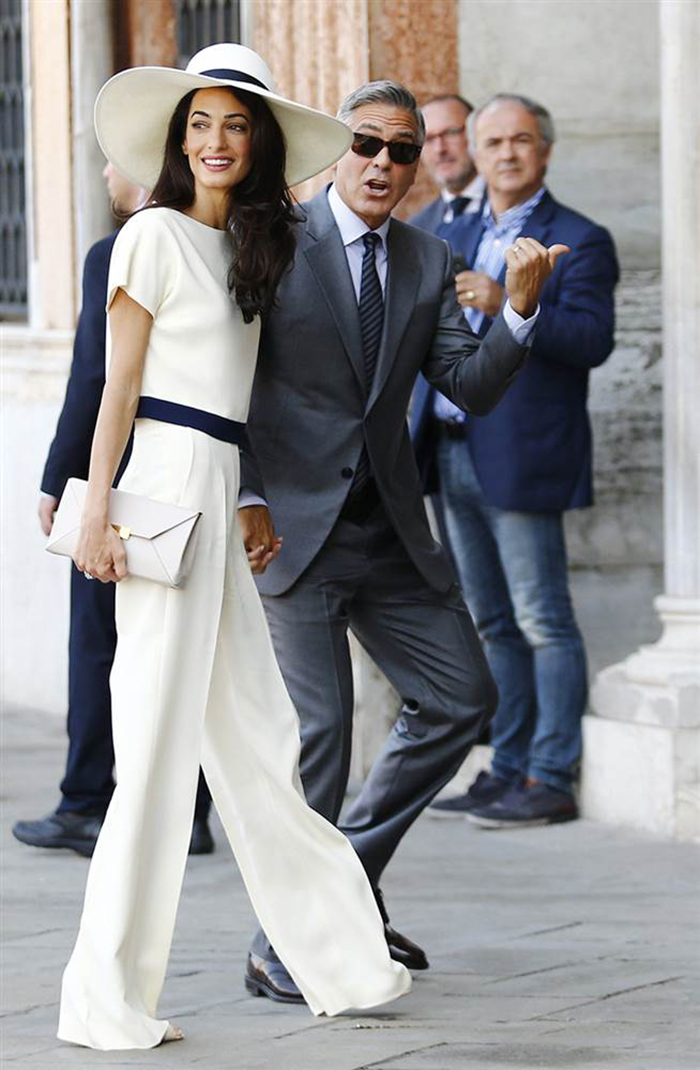 Amal Alamuddin & George Clooney Wedding: The Dress