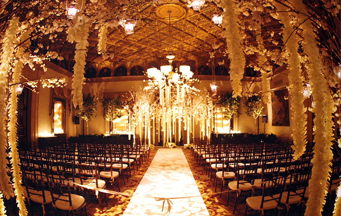 Wedding Decor Inspiration: Gold Room at The Breakers Palm Beach