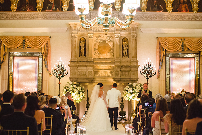 Wedding Decor Inspiration: Gold Room at The Breakers Palm Beach