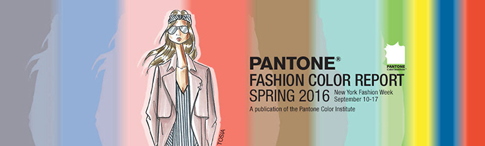 PANTONE Fashion Color Report Spring 2016
