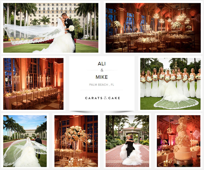 Real Wedding: Ali & Mike Featured on Carats and Cake