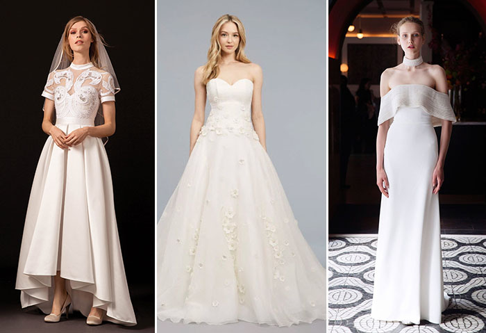 Bridal Spring 2018 Fashion: Pearl Embellishments