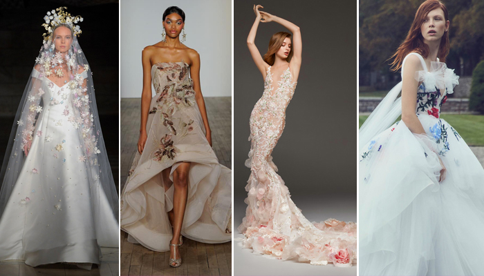 7 Trends from Fall Bridal Fashion Week