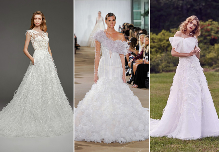 7 Trends from Fall Bridal Fashion Week